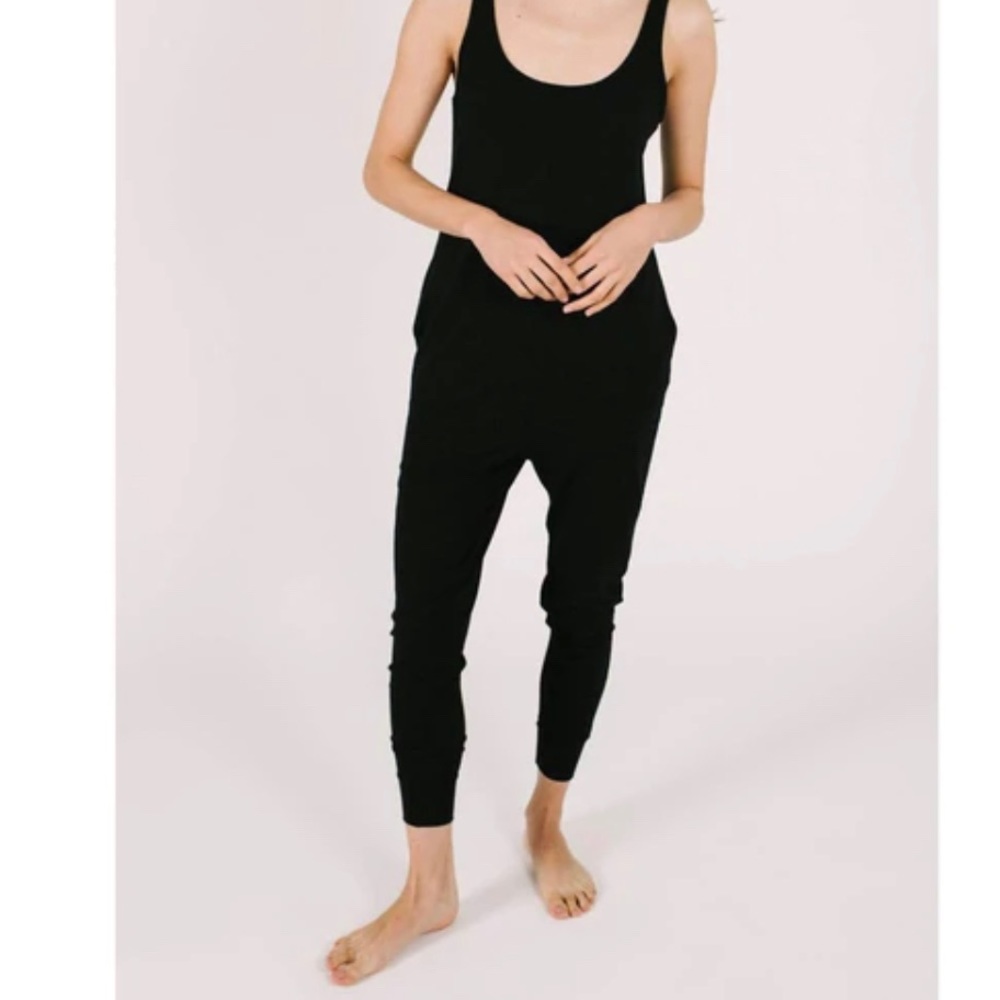 Smash + Tess Tuesday Romper - Black XS NWT